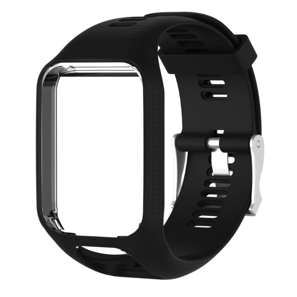 Silicone Replacement Wrist Band Strap For Tomtom Runner 2 3 Spark Gps Watch