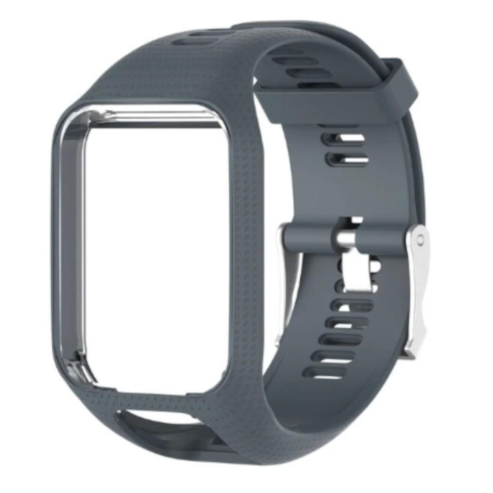 Silicone Replacement Wrist Band Strap For Tomtom Runner 2 3 Spark Gps Watch