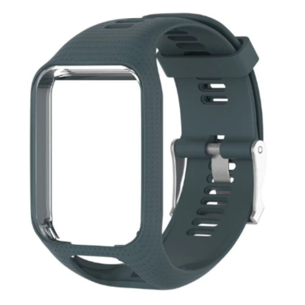 Silicone Replacement Wrist Band Strap For Tomtom Runner 2 3 Spark Gps Watch