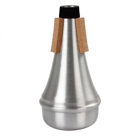 Silver Aluminum Alloy Trumpet Mute Trompete Trompeta Straight Sourdine