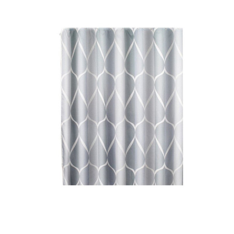 Simple Thicken Waterproof Shower Curtain For Bathroom 200 X 200Cm