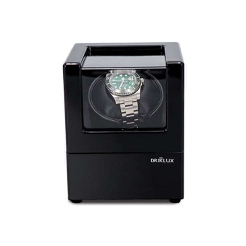 Single Watch Electric Mechanical Shaker Automatic Winding Box Storage Black