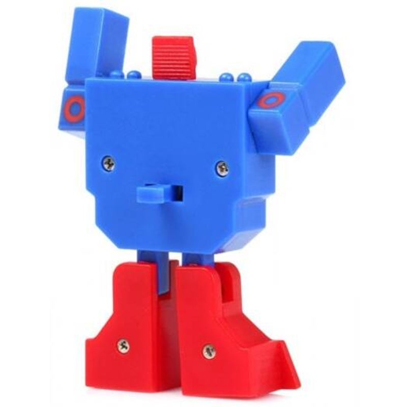 Veile Studios Skmei 1095 Robot Dial Led Watch With Rubber Band For Children Blue
