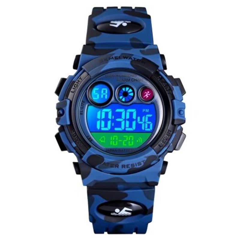 Veile Studios Skmei Children's Watch Electronic Junior Outdoor Sports Multi B