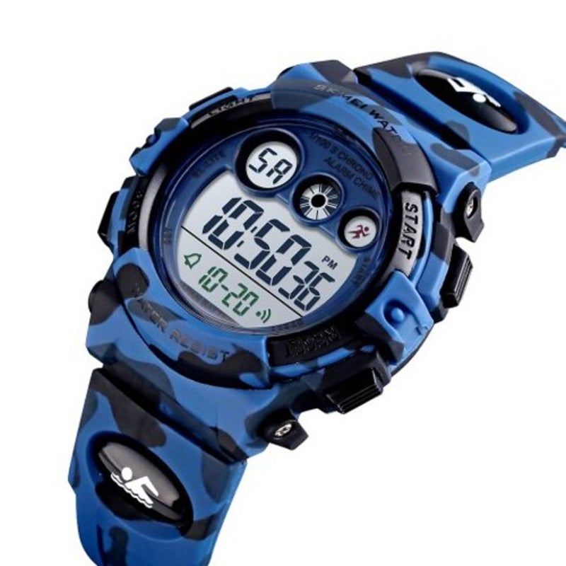 Veile Studios Skmei Children's Watch Electronic Junior Outdoor Sports Multi B