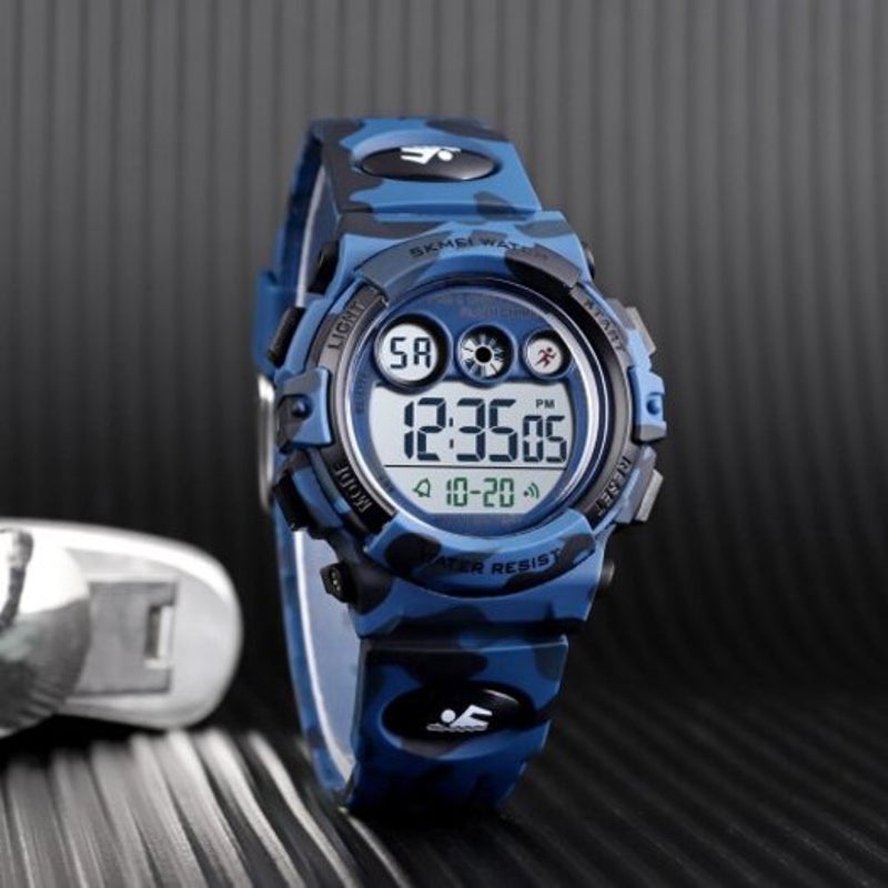 Veile Studios Skmei Children's Watch Electronic Junior Outdoor Sports Multi B