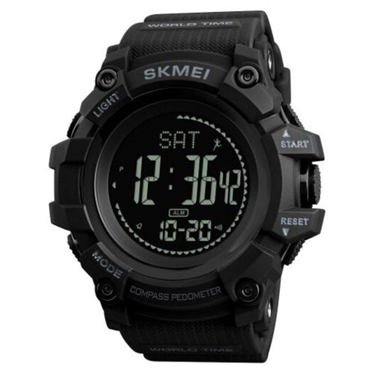 Veile Studios Skmei Fashion Sports Outdoor Multifunctional Waterproof Tide Compass Watch Black