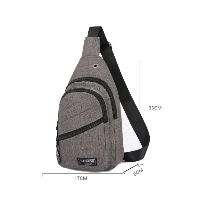 Sling Shoulder Crossbody Chest Bags Lightweight Outdoor Sports Travel Backpack Daypack For Men Women