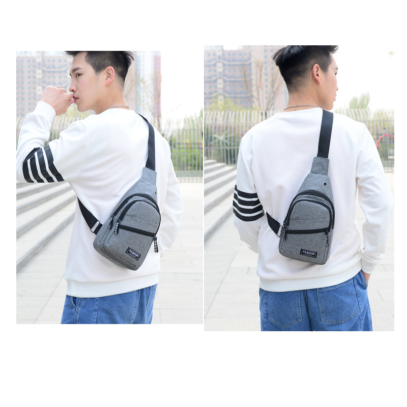 Sling Shoulder Crossbody Chest Bags Lightweight Outdoor Sports Travel Backpack Daypack For Men Women