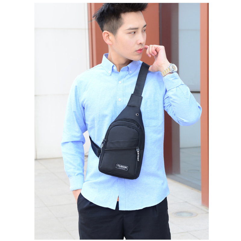 Sling Shoulder Crossbody Chest Bags Lightweight Outdoor Sports Travel Backpack Daypack For Men Women