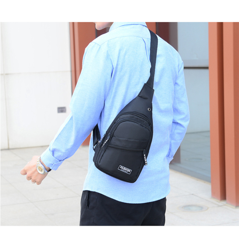 Sling Shoulder Crossbody Chest Bags Lightweight Outdoor Sports Travel Backpack Daypack For Men Women