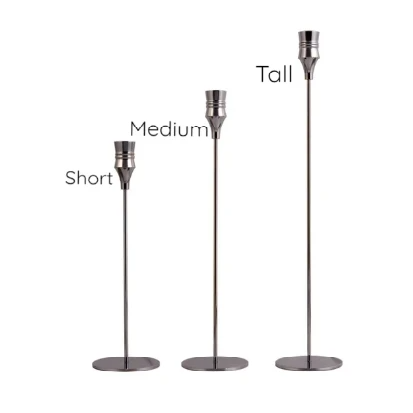 1 Sets of 1 Sets Of Minimalist Candle Holders Modern Simple Decor