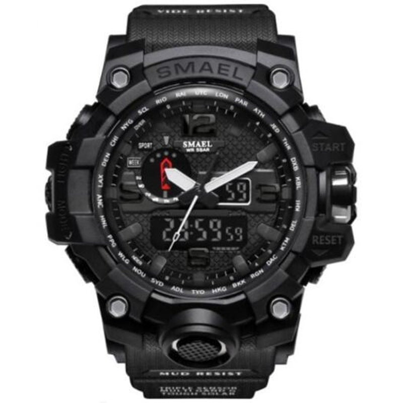 Veile Studios 1545 Men Business Waterproof Leisure Quartz Watch Multi A Black
