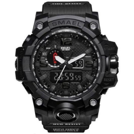 Veile Studios 1545 Men Business Waterproof Leisure Quartz Watch Multi A Black