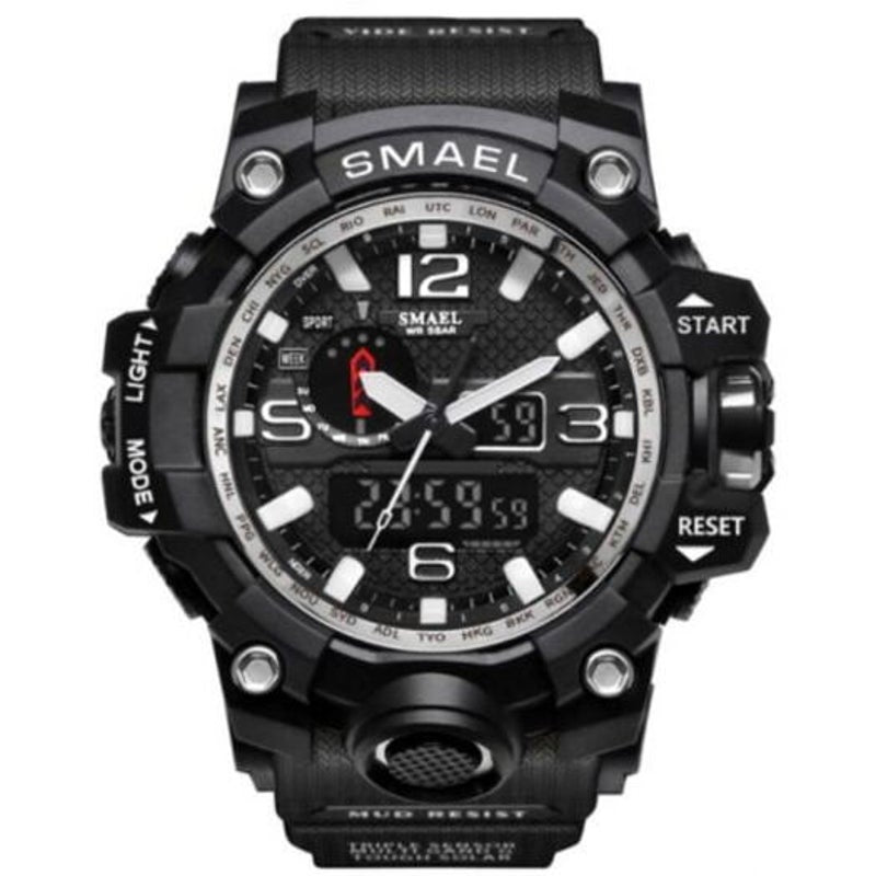 Veile Studios 1545 Men Business Waterproof Leisure Quartz Watch Multi A Black