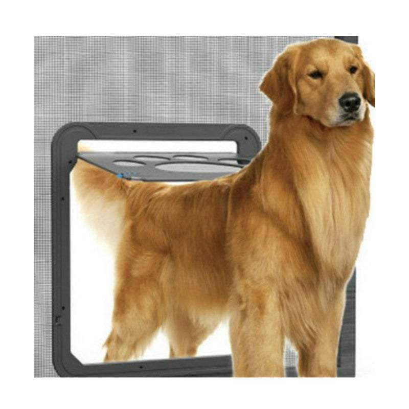 Doggie Door Pet Screen For Dogs Cats Sliding