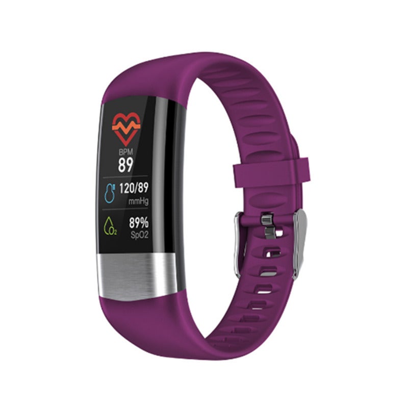 Smart Bracelet Sports Pedometer Waterproof Monitoring Heart Rate Blood Pressure Healthy Multi Function Ecg