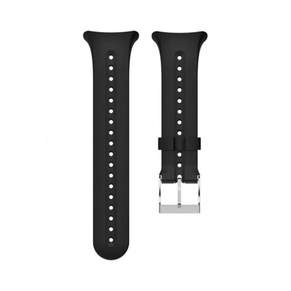 Smart Silicone Watch Strap For Garmin Swim Black
