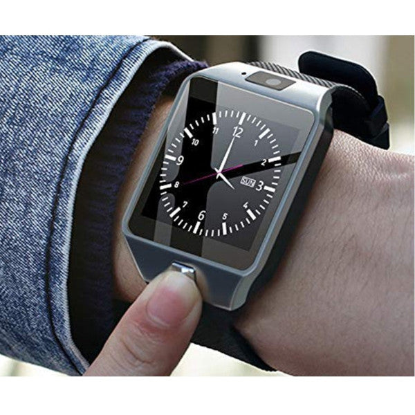 Smart Watch Touchscreen Bluetooth Smartwatch Wrist Fitness Tracker With Camera Pedometer Sim Tf Card Slot