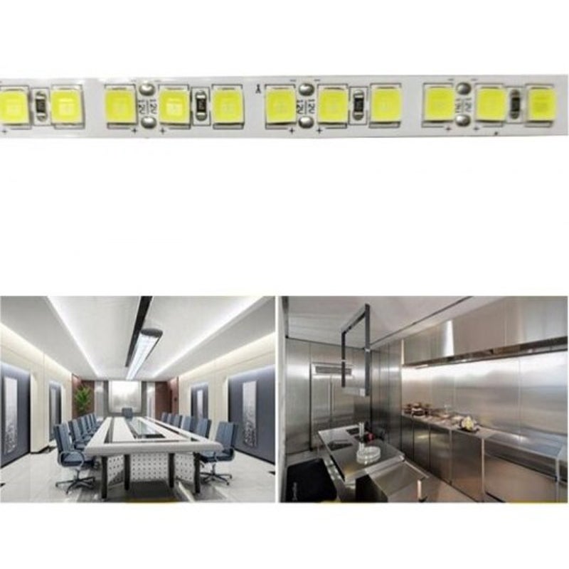 Smd 5054 Led Strip 5M 120Leds / Flexible Tape Light Dc12v More Bright Than 5050 White