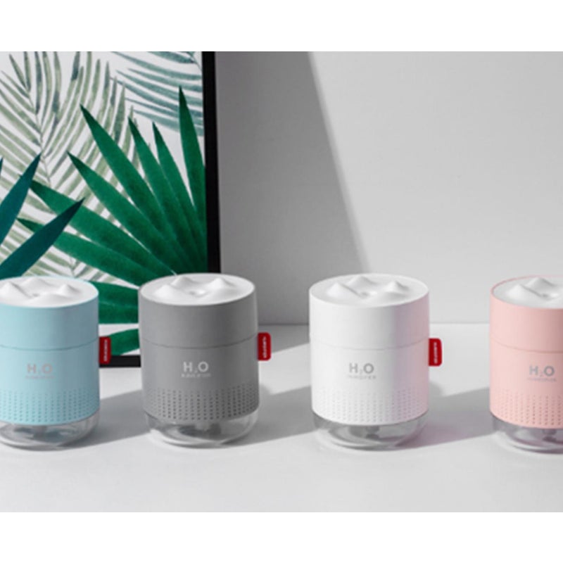 500Ml Snow Mountain Humidifier With Usb Night Light Air Purification Child's Bedroom Office