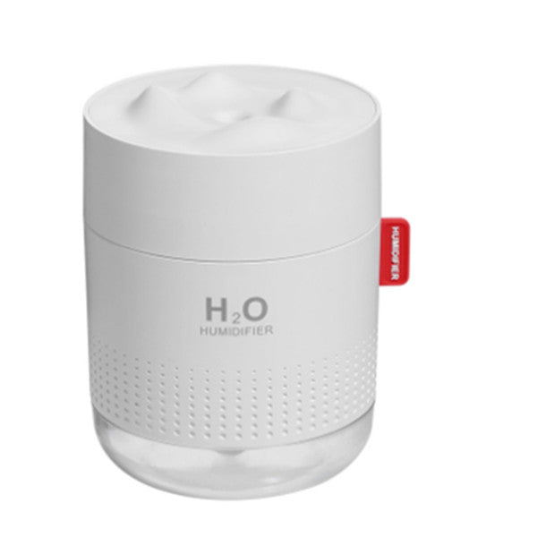 500Ml Snow Mountain Humidifier With Usb Night Light Air Purification Child's Bedroom Office