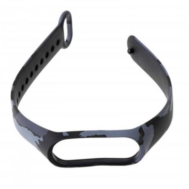 Soft Camouflage Silicone Wristband Replacement Strap For Xiaomi Mi Band 4 Acu