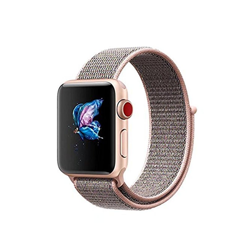 Soft Nylon Sport Loop Compatible Iwatch Apple Watch 40Mm 44Mm Series