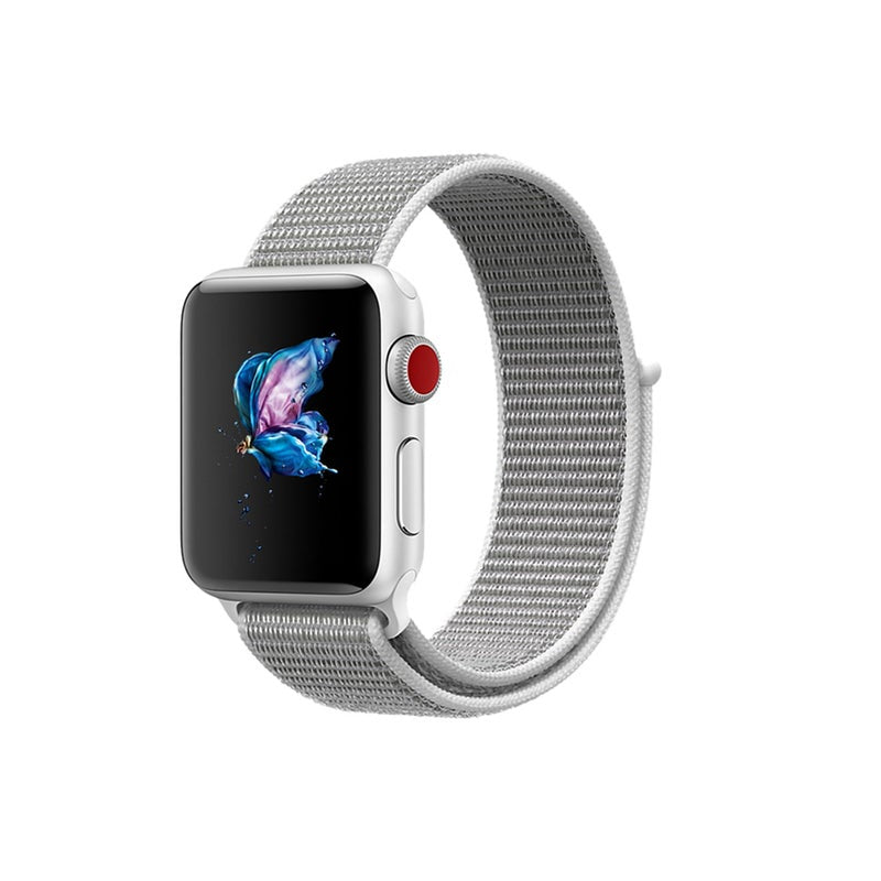Soft Nylon Sport Loop Compatible Iwatch Apple Watch 40Mm 44Mm Series