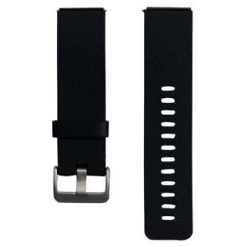 Soft Silicone Replacement Sport Band Strap With Quick Release Pins For Fitbit Blaze Black