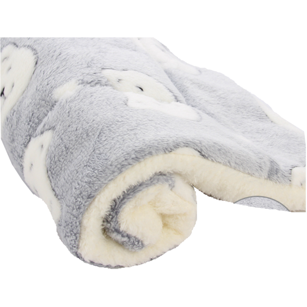 Soft Coral Fleece Warm Winter Dog Bed Pet Mat