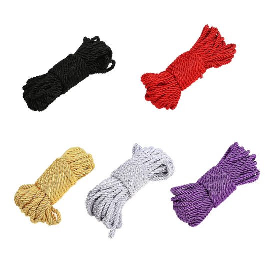 Soft Cotton Rope 5M 10M Bdsm Bondage Restraints Kink Fetish