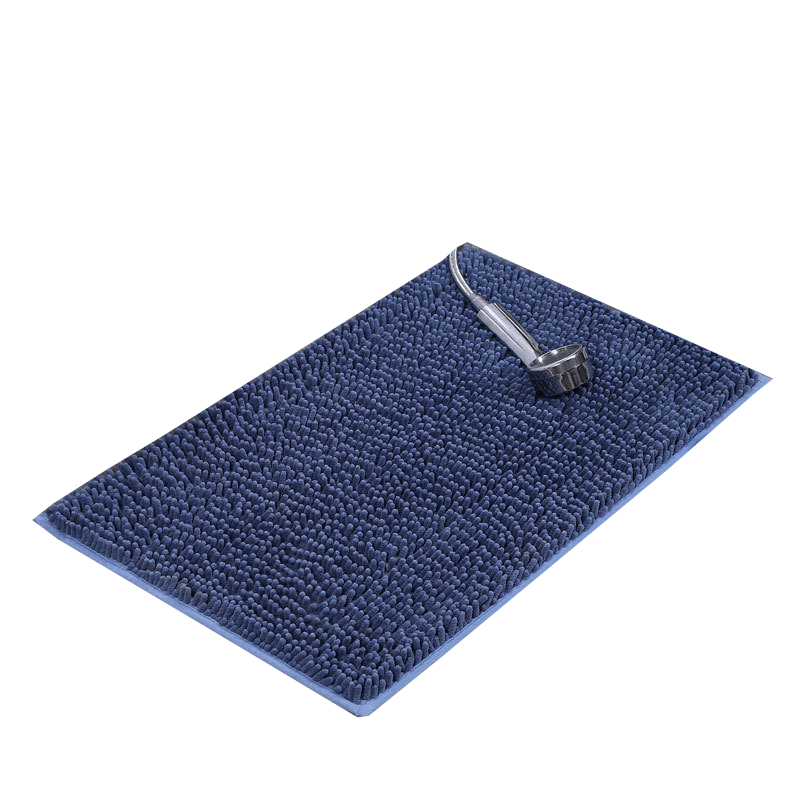 Soft Shaggy Chenille Solid Colour Non-Slip Bath Mat