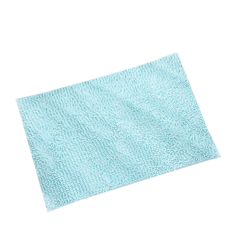 Soft Shaggy Chenille Solid Colour Non-Slip Bath Mat