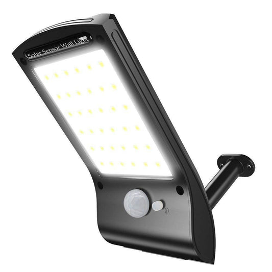 Solar Powered 36 Led Pir Motion Sensor Waterproof Street Security Light Wall Lamp For Outdoor Garden