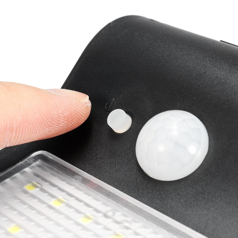 Solar Powered 36 Led Pir Motion Sensor Waterproof Street Security Light Wall Lamp For Outdoor Garden