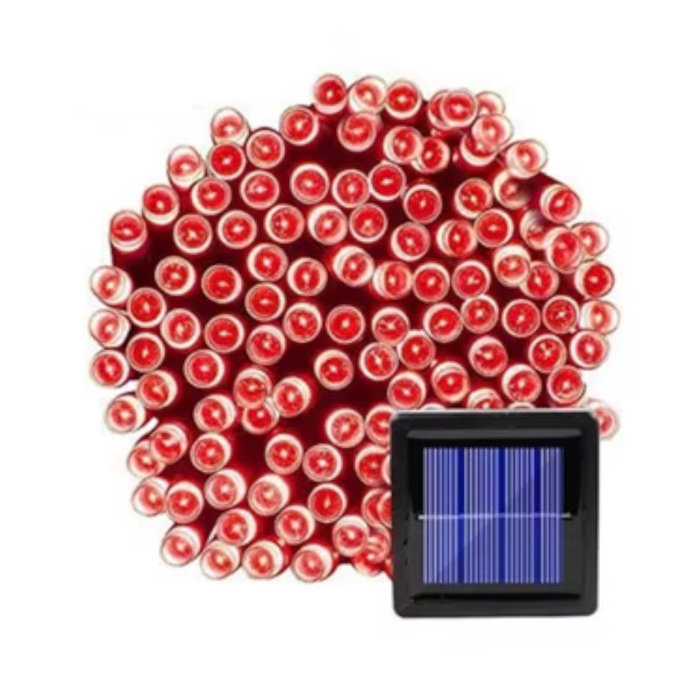 Solar Led Outdoor Fairy String Lights Garden Party Christmas Decorations