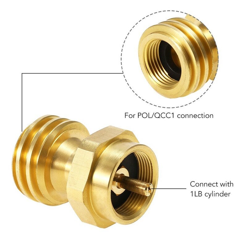 Solid Brass Steak Saver Adapter 02
