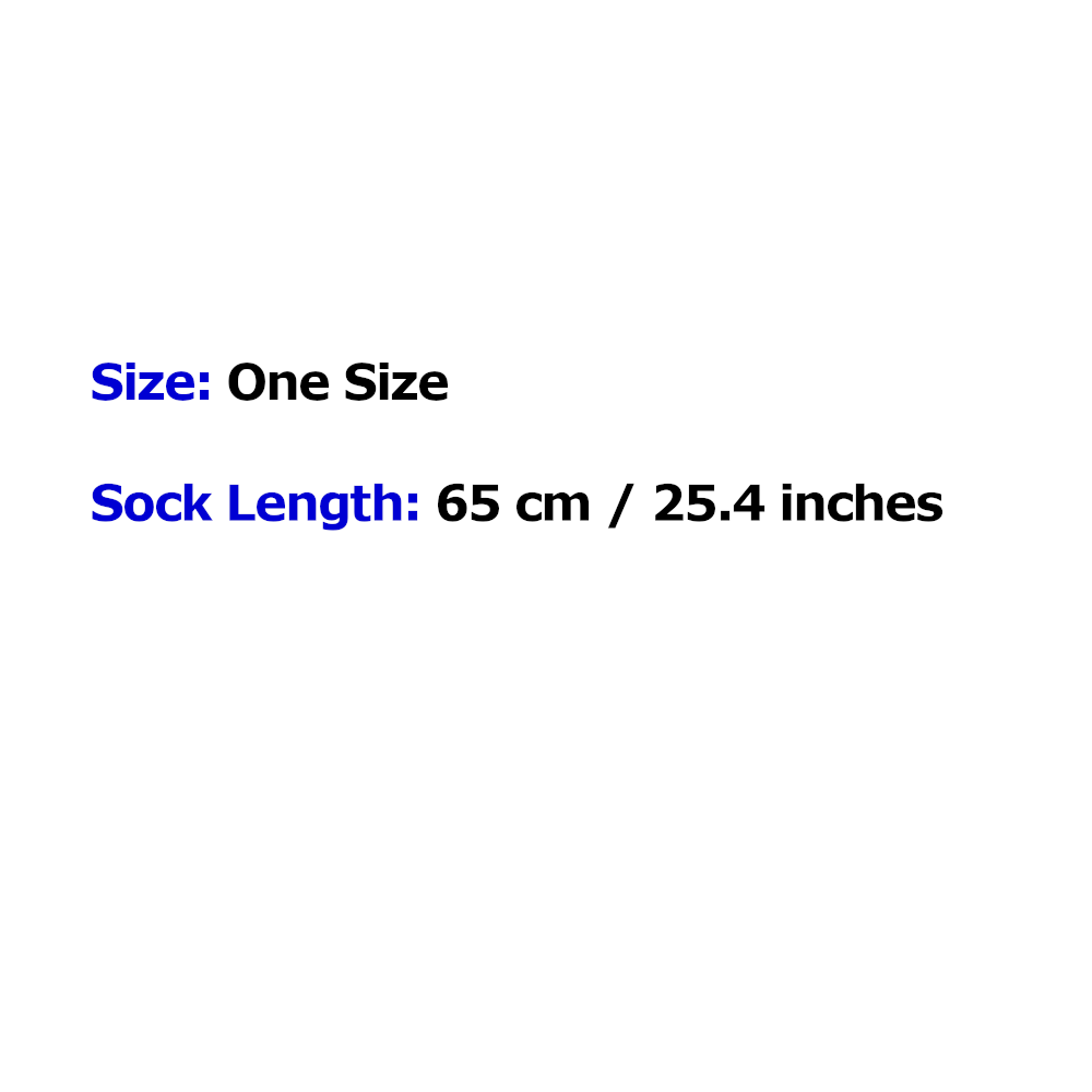 Solid Colour Thigh High Stockings