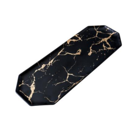 Sophisticated Marble Serving Tray Tableware Decor