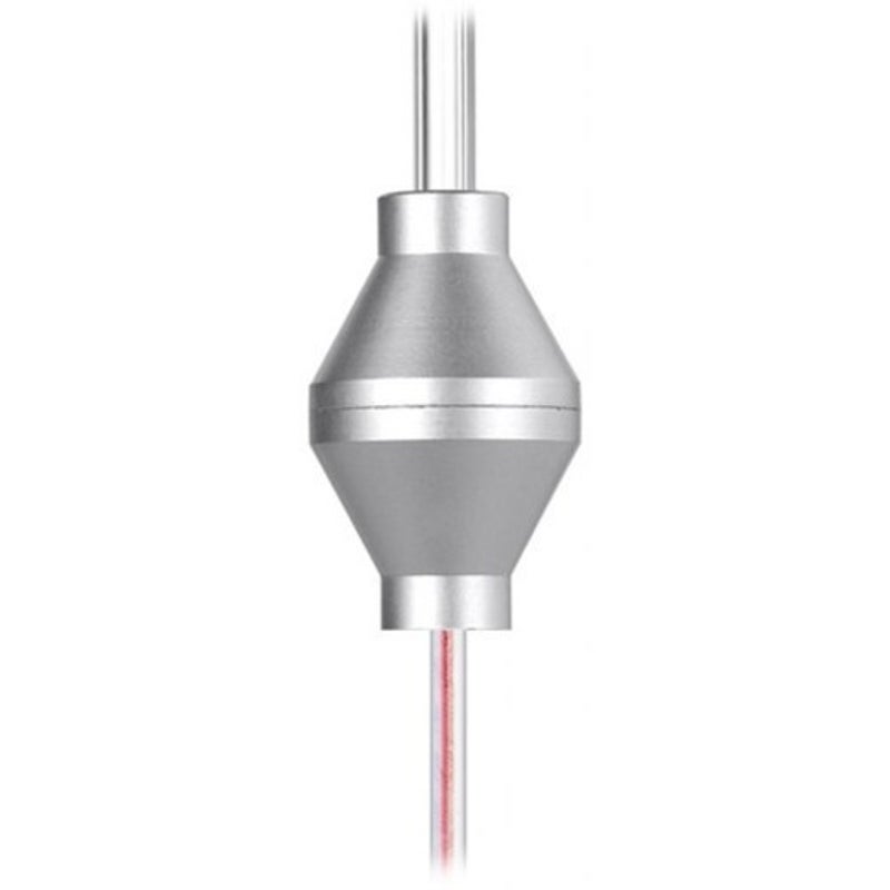 Sound Conduction Acoustic Air Tube Earphone With Mic Volume Control Transparent