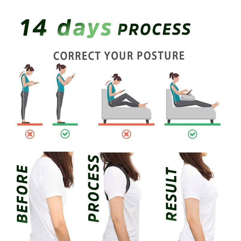 Spine Posture Protection Back Shoulder Band Humpback Corrector