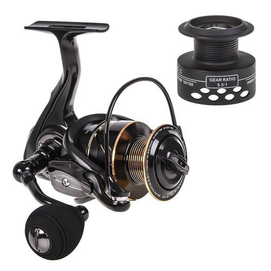 Spinning Fishing Reel 13Bb Bearing Balls Metal Boat Rock Wheel With Extra Spool 5
