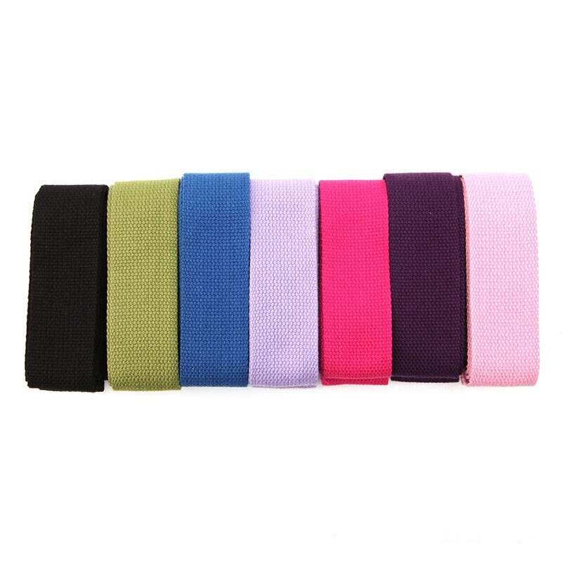Sport Yoga Stretch Strap D Ring Belt Gym Waist Leg Fitness 180Cm