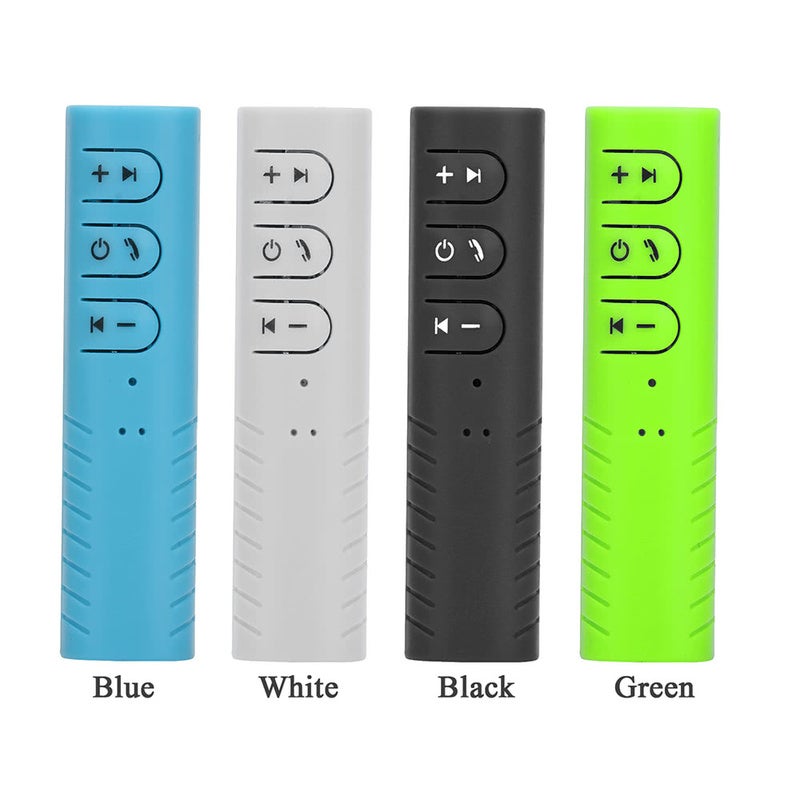 Sports Bt Headphone Receiver Adapter Earphone Audio Wireless Receptor With Microphone Clip Black