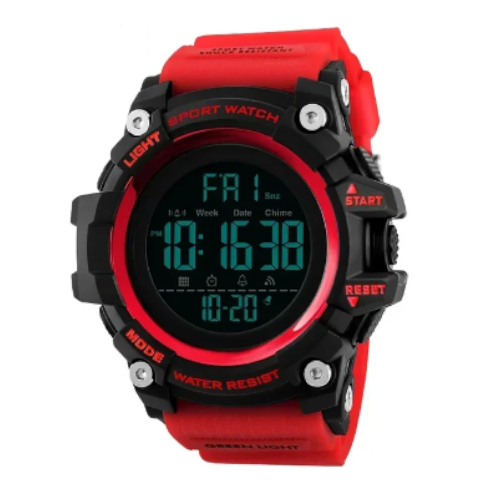 Veile Studios Sports Watch Stopwatch Count Down Men Digital Watches Soft Clock For Male