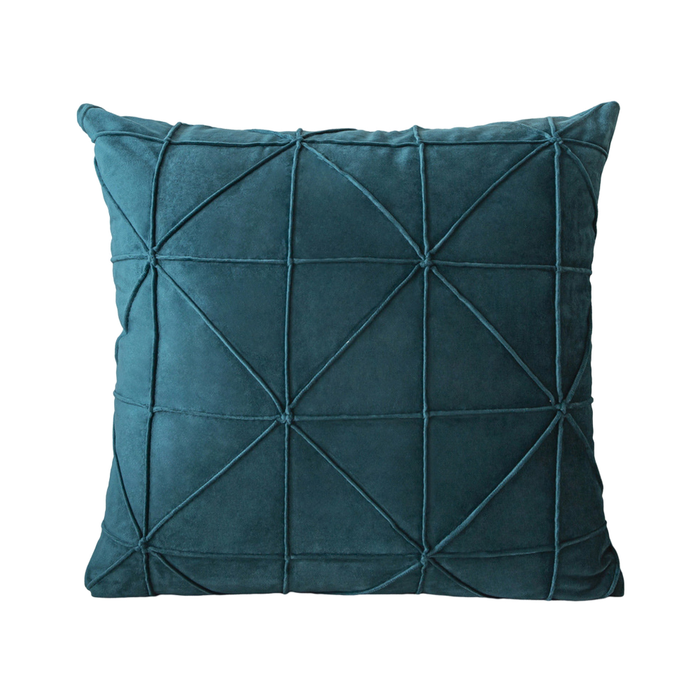 Square Soft Velvet Decorative Throw Pillow Cushion Cover Home