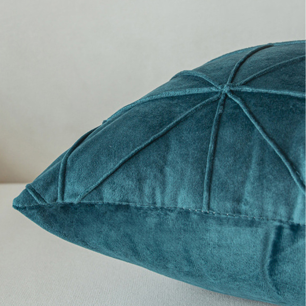 Square Soft Velvet Decorative Throw Pillow Cushion Cover Home