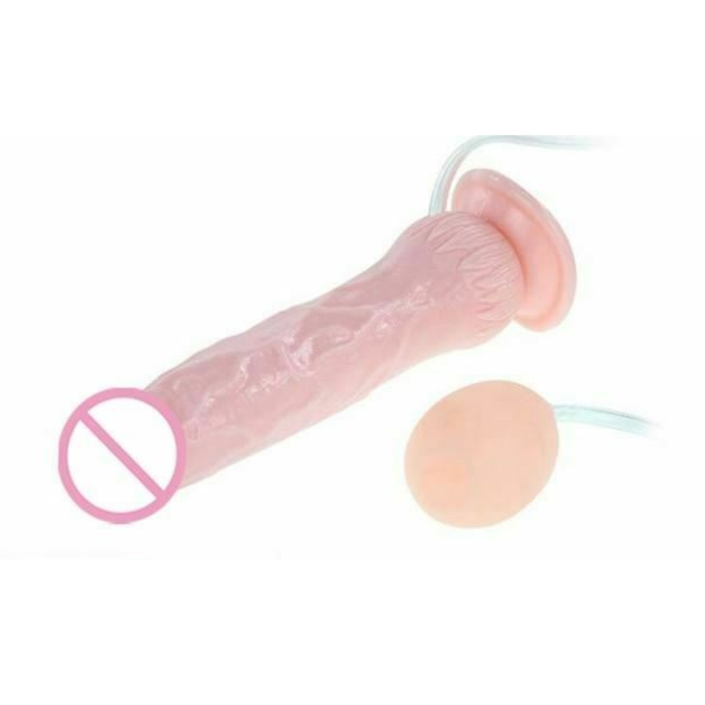 Squirting Realistic Cock Ejaculating Dildo Anal Plug Bdsm Kink