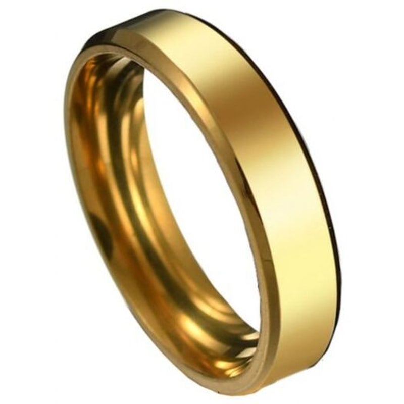 Veile Studios Stainless Steel Fashion Simple Classic Rings Men Titanium Black